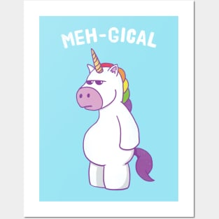 Meh-Gical Unicorn Posters and Art